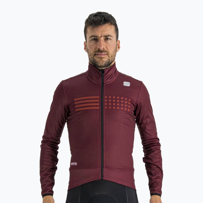 Pánska cyklistická bunda Sportful Tempo červená 1120512.605 5