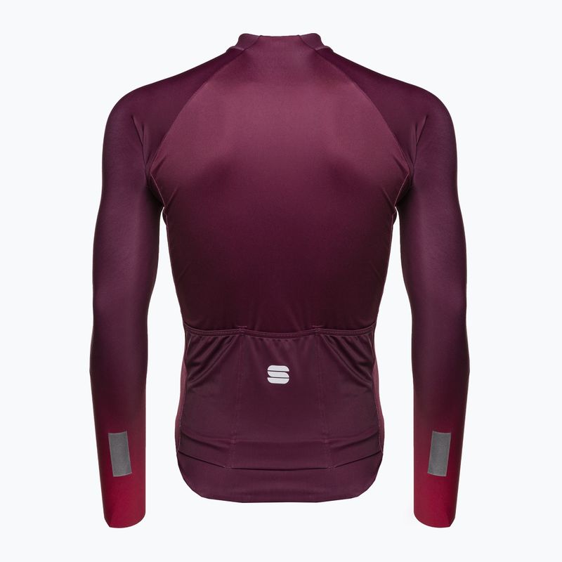 Pánska cyklistická bunda Sportful Bodyfit Pro Jersey červená 1122500.605 2