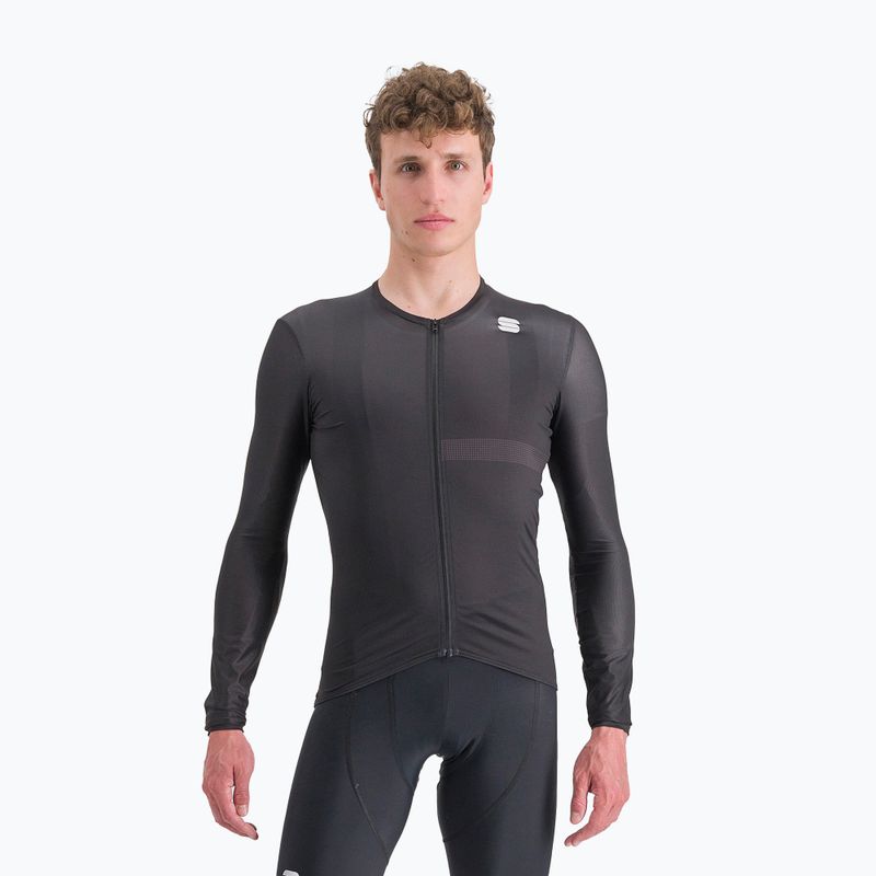 Pánsky cyklistický dres Sportful Matchy black 1122008.002