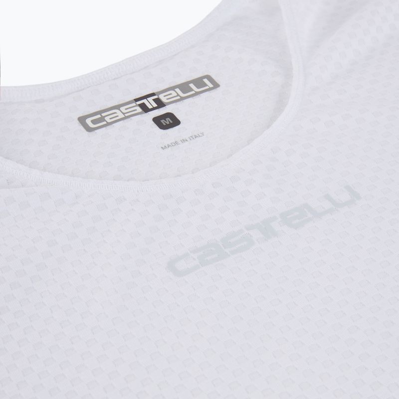 Pánske cyklistické funkčné tielko Castelli Pro Mesh 2.0 white 3