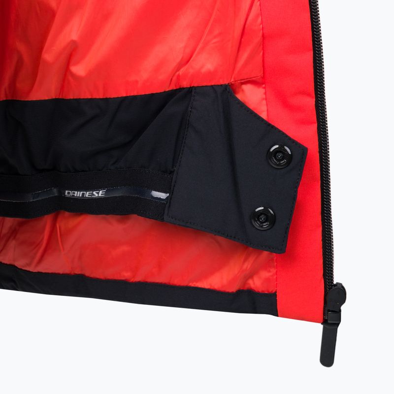 Detská lyžiarska bunda Dainese Ribbo Padding cherry tomato/chili pepper 8