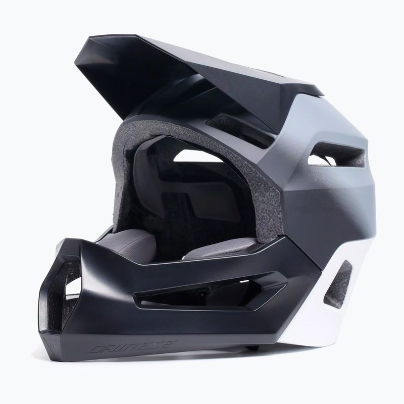 Detská cyklistická prilba Dainese Scarabeo Linea 01 Jr nardo sivá/biela/čierna
