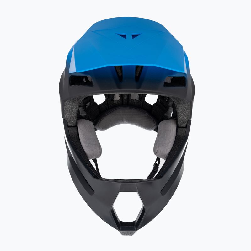 Detská cyklistická prilba Dainese Scarabeo Linea 01 modrá/biela/čierna 2