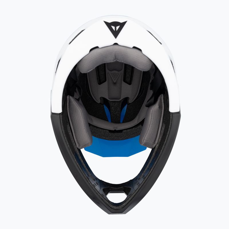 Detská cyklistická prilba Dainese Scarabeo Linea 01 modrá/biela/čierna 5