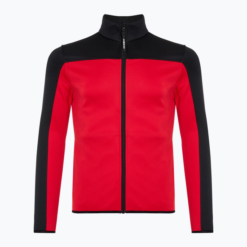 Pánska lyžiarska mikina Dainese Espera Full Zip Mid racing red