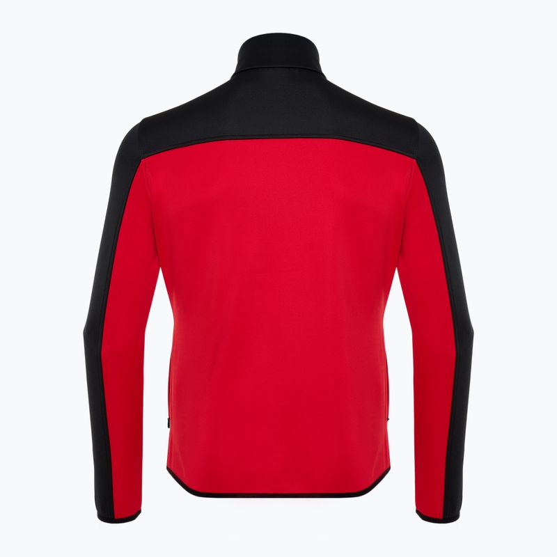 Pánska lyžiarska mikina Dainese Espera Full Zip Mid racing red 2