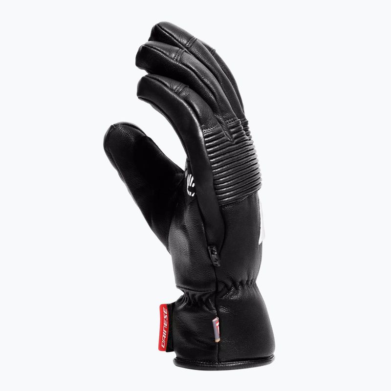 Lyžiarske rukavice Dainese Leather stretch limo 5