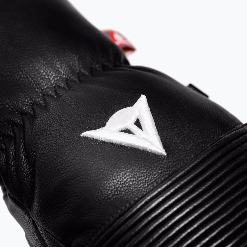 Lyžiarske rukavice Dainese Leather stretch limo 8