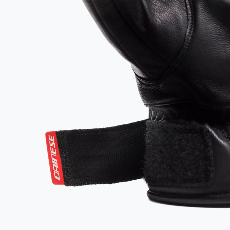 Lyžiarske rukavice Dainese Leather stretch limo 10