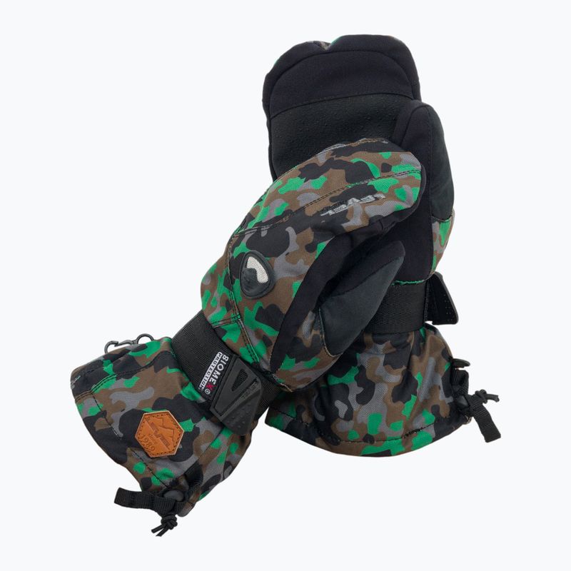 Detské snowboardové rukavice Level Fly Mitt green 4001