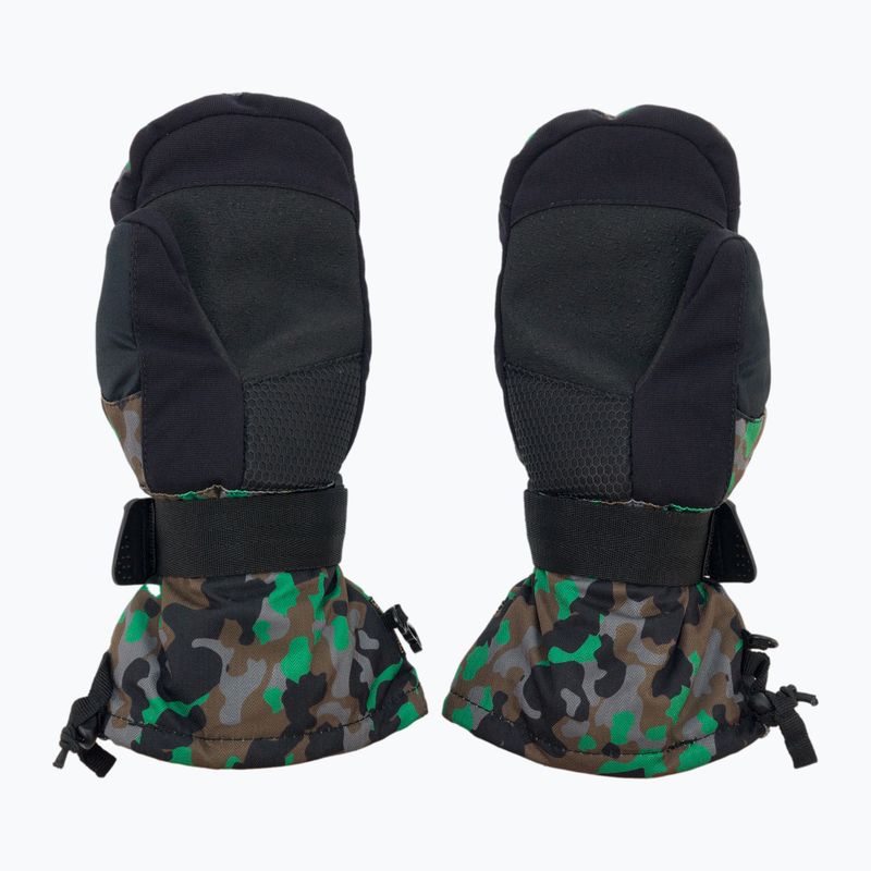 Detské snowboardové rukavice Level Fly Mitt green 4001 2
