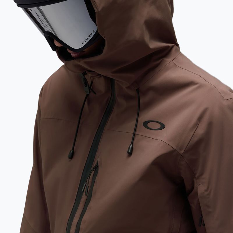 Dámska lyžiarska bunda Oakley Canopy Insulated dark umber 4