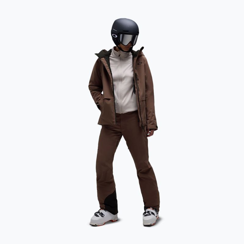 Dámske lyžiarske nohavice Oakley Canopy Insulated 32F dark umber 2