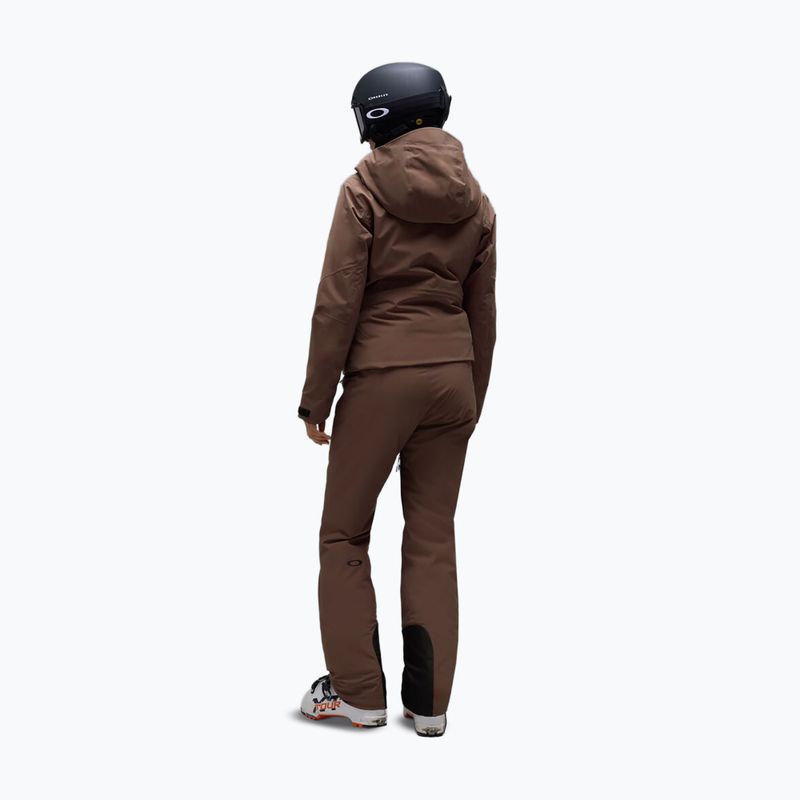 Dámske lyžiarske nohavice Oakley Canopy Insulated 32F dark umber 3