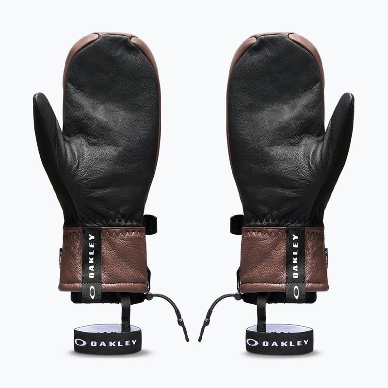 Lyžiarske rukavice Oakley Timberline Mitten dark umber 3