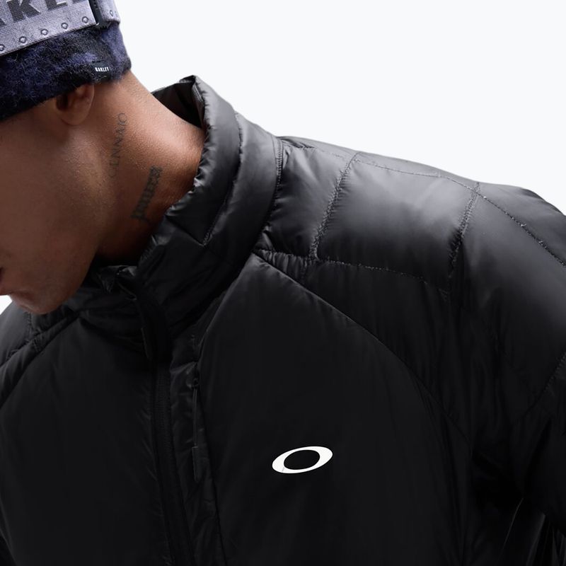 Pánska páperová bunda Oakley Peakbound Packable Down pitch black 4
