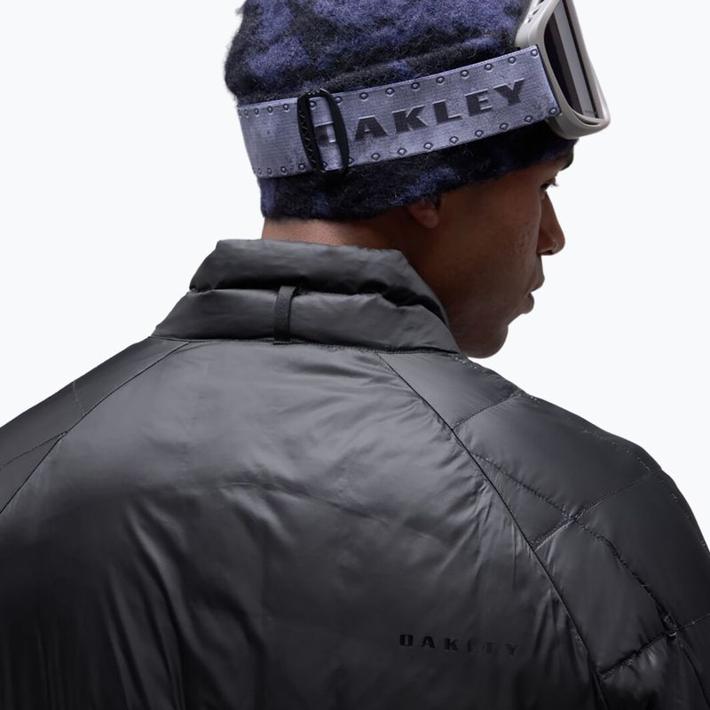 Pánska páperová bunda Oakley Peakbound Packable Down pitch black 5