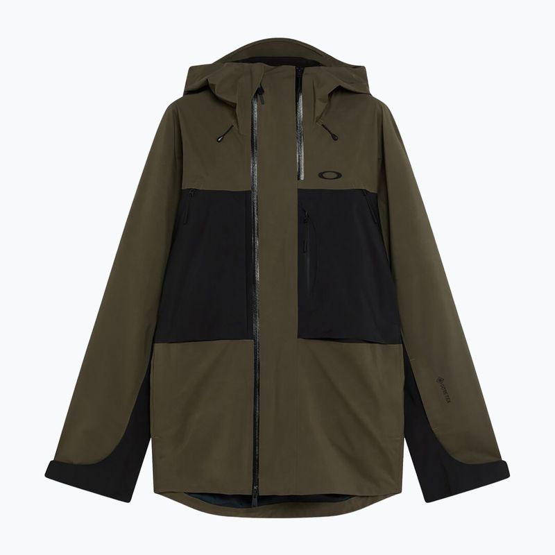 Pánska snowboardová bunda Oakley Baldface Gore-Tex deep olive/pitch black 7