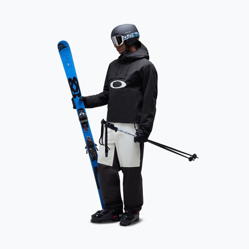 Pánska snowboardová bunda Oakley Timberline Shell Anorak pitch black 2