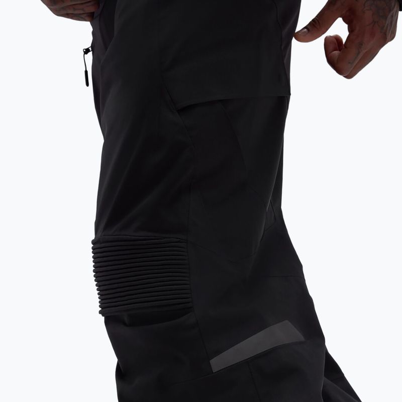 Pánske lyžiarske nohavice Oakley Clutch Shell pitch black 4