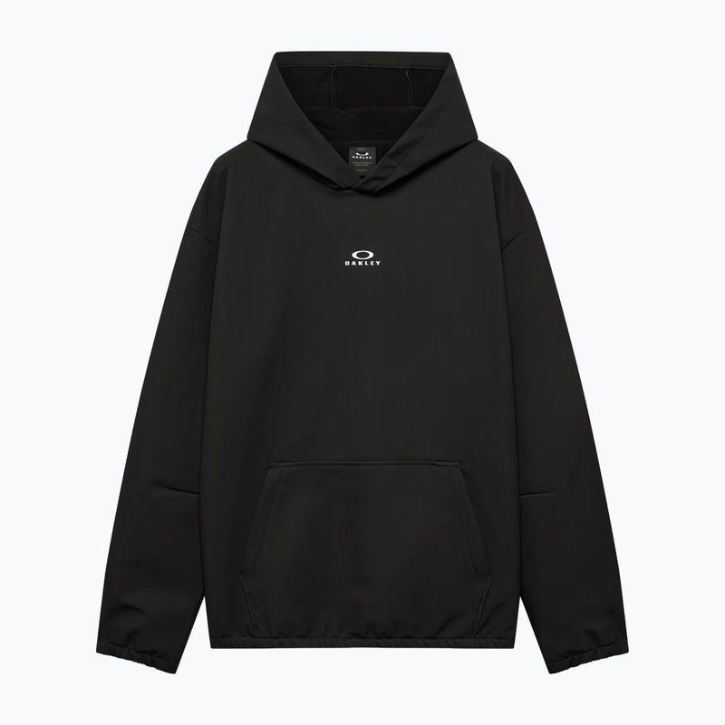 Pánska snowboardová bunda Oakley Wintertide Scratched Hoodie pitch black 6