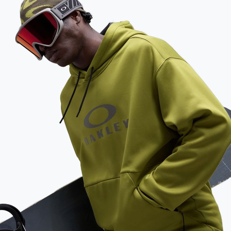 Pánska snowboardová bunda Oakley Rider Phantom Hoodie cactus 4