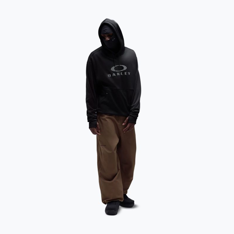 Pánska snowboardová bunda Oakley Rider Phantom Hoodie pitch black 2