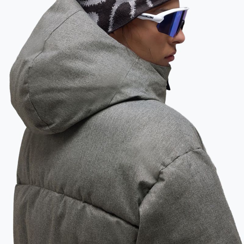 Dámska lyžiarska bunda Oakley Icicle Cropped cement melange 4