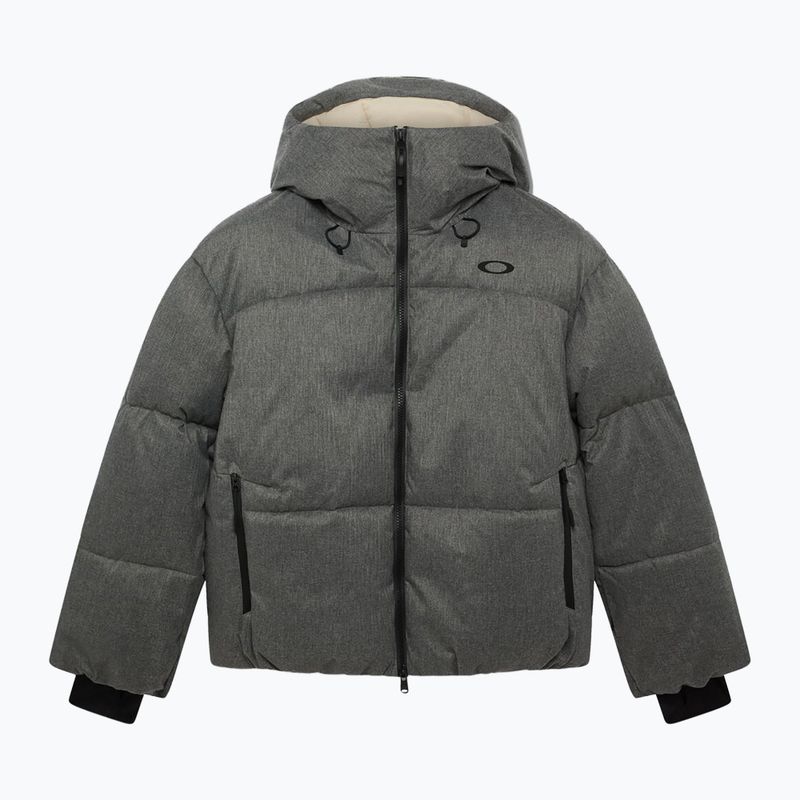 Dámska lyžiarska bunda Oakley Icicle Cropped cement melange 6
