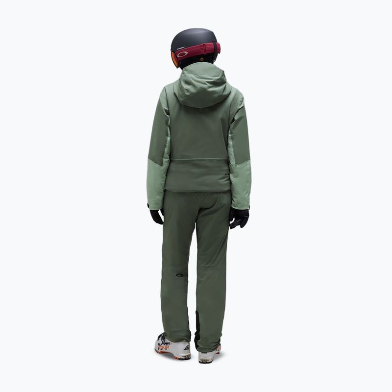 Dámska lyžiarska bunda Oakley Canopy Pro Insulated aviator green/faded green 3