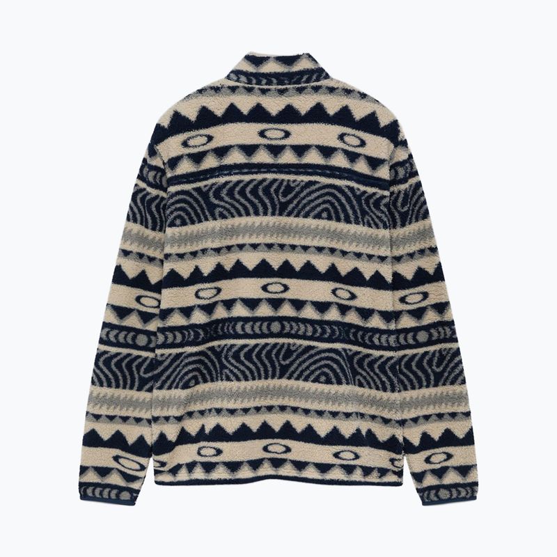 Pánska fleecová mikina Oakley Mountain Fire Sherpa abyss norway pattern 2