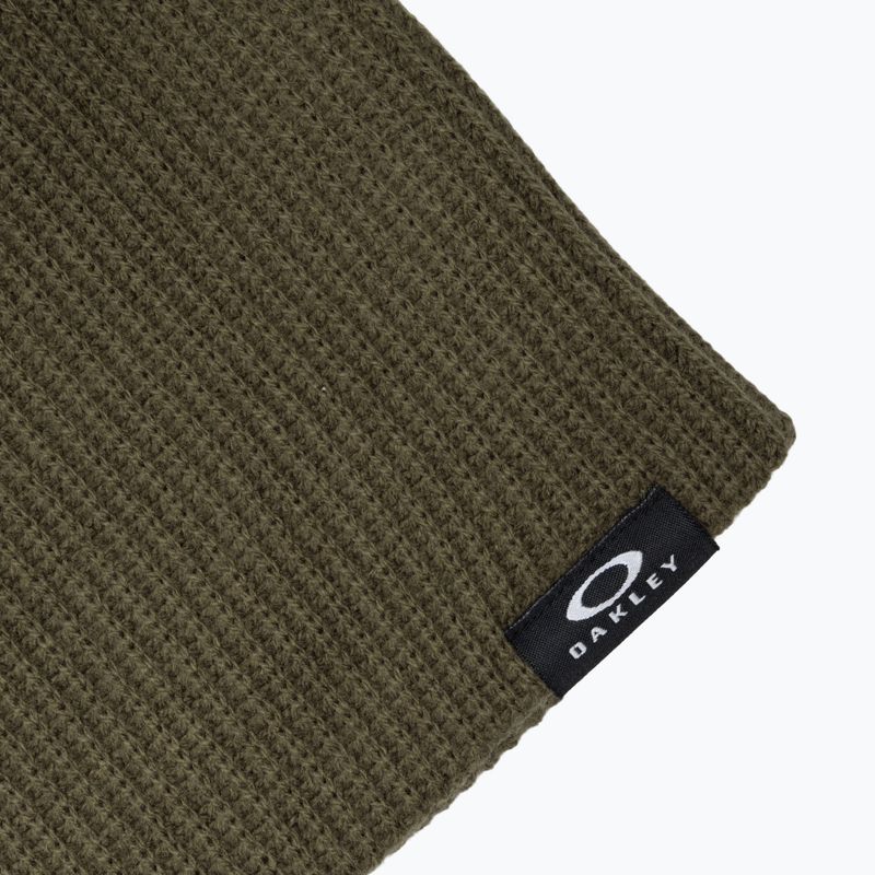 Zimná čiapka Oakley Back Bone Beanie deep olive 3