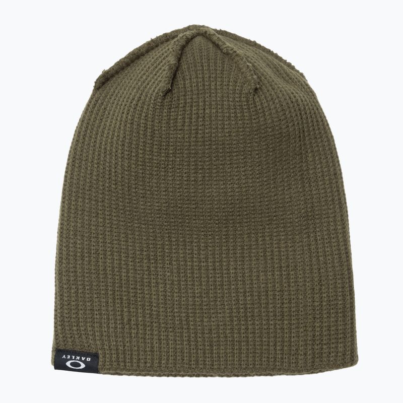 Zimná čiapka Oakley Back Bone Beanie deep olive 4