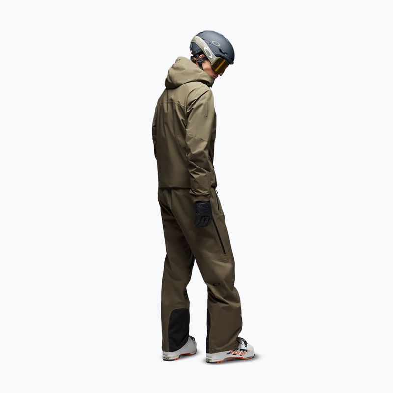 Pánska lyžiarska bunda Oakley Unbound Gore-Tex Shell Jacket 2.0 deep olive 3