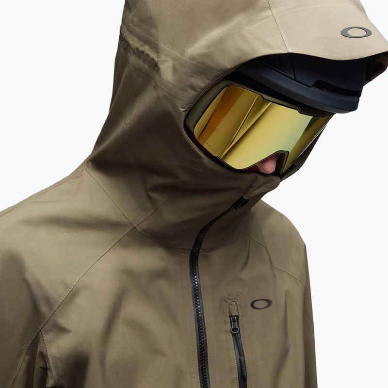 Pánska lyžiarska bunda Oakley Unbound Gore-Tex Shell Jacket 2.0 deep olive 4