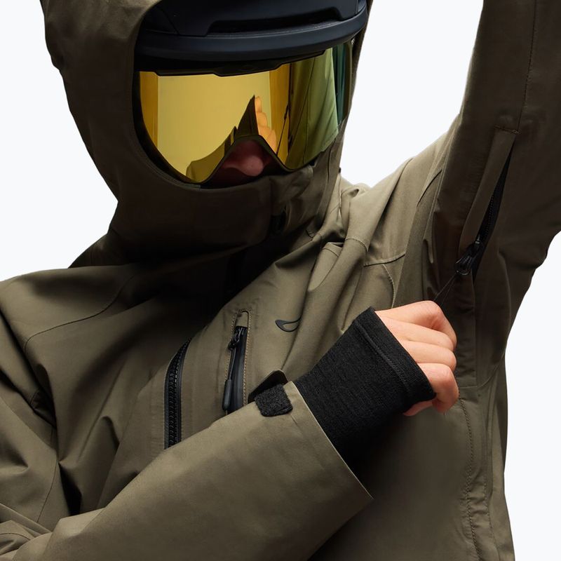 Pánska lyžiarska bunda Oakley Unbound Gore-Tex Shell Jacket 2.0 deep olive 5