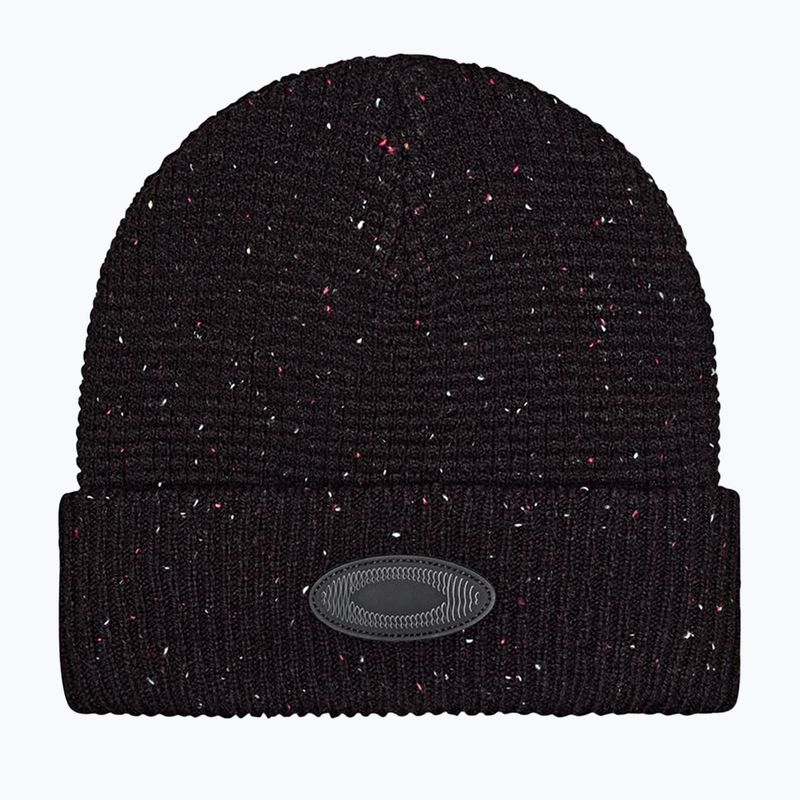 Zimná čiapka Oakley Ellipse Waffle Beanie pitch black