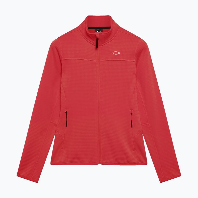 Dámska mikina Oakley Canopy Full Zip hibiscus red 6