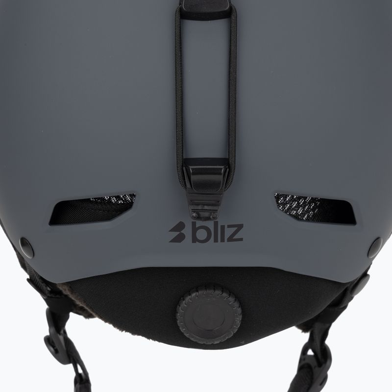 Lyžiarska prilba Bliz S003 matte grey 7