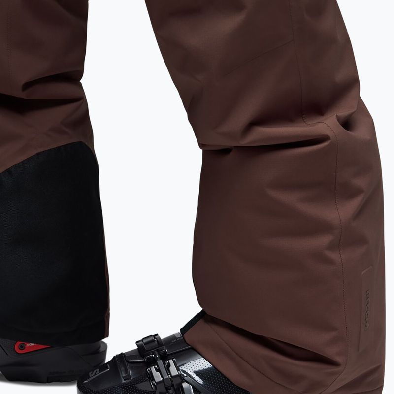 Pánske lyžiarske nohavice Oakley Canopy Pro Insulated Dark Umber/Flame Red 5