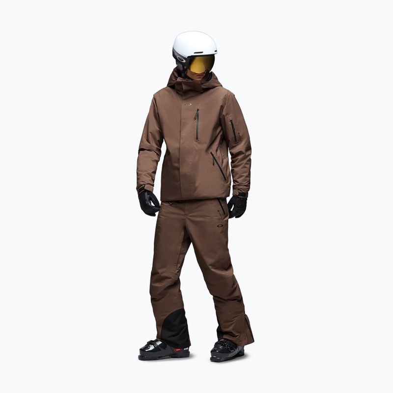 Pánska snowboardová bunda Oakley Sub Temp RC Gore-Tex 2.0 32F dark umber 2