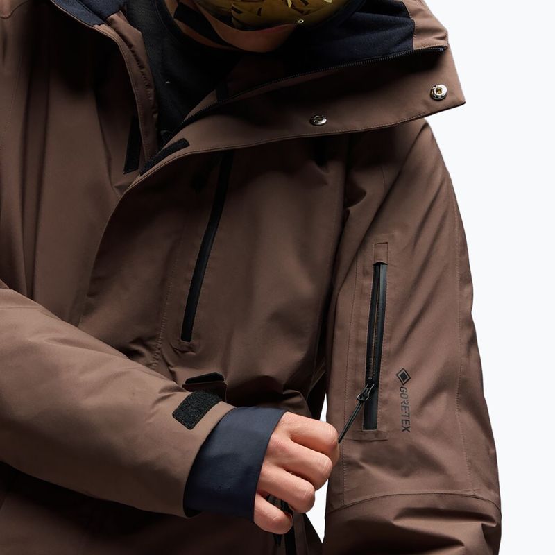 Pánska snowboardová bunda Oakley Sub Temp RC Gore-Tex 2.0 32F dark umber 6