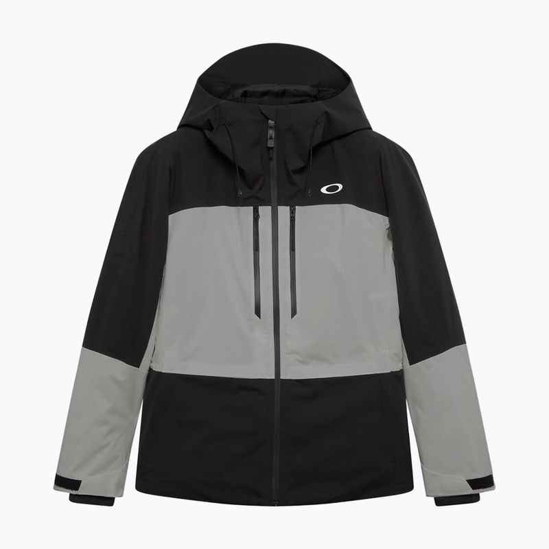 Pánska lyžiarska bunda Oakley Canopy Pro Insulated pitch black/cement 6