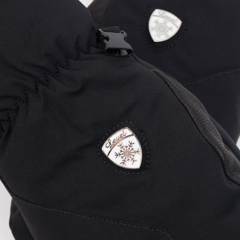 Dámske lyžiarske rukavice Level Super Radiator Mitt Gore Tex black 3234 5