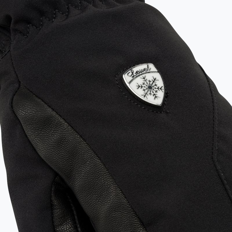 Dámske rukavice Level Super Radiator W Mitt Gore-Tex black 4
