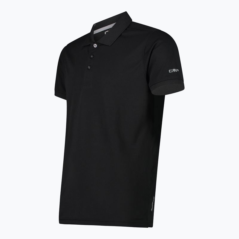 Pánske polo tričko CMP 3T60077 Polo nero/cemento 3