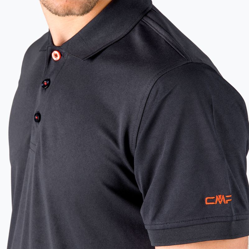 CMP pánske šedé polo tričko 3T60077/12TE 4