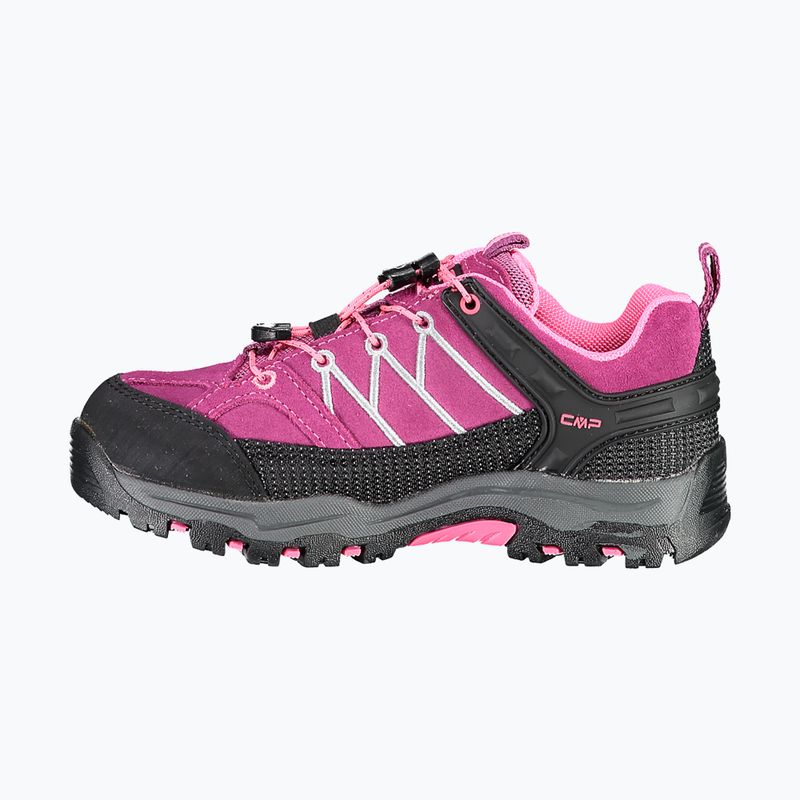 Detská trekkingová obuv CMP Rigel Low Wp berry / pink fluo 9