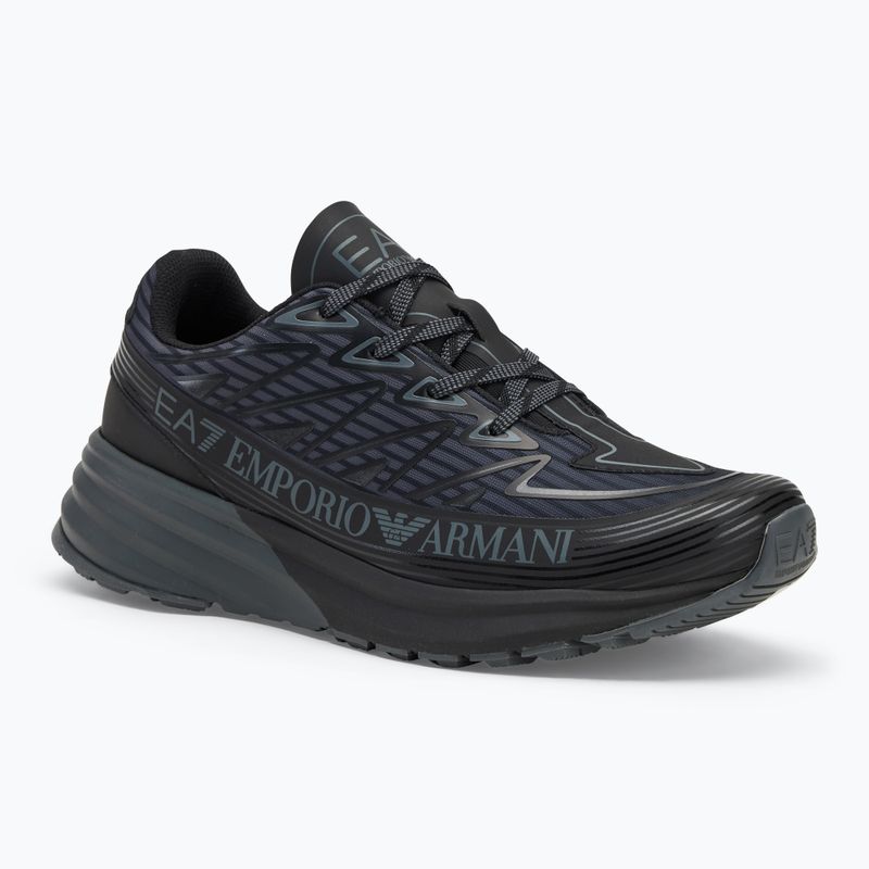 Obuv EA7 Emporio Armani Crusher Distance Trail triple black