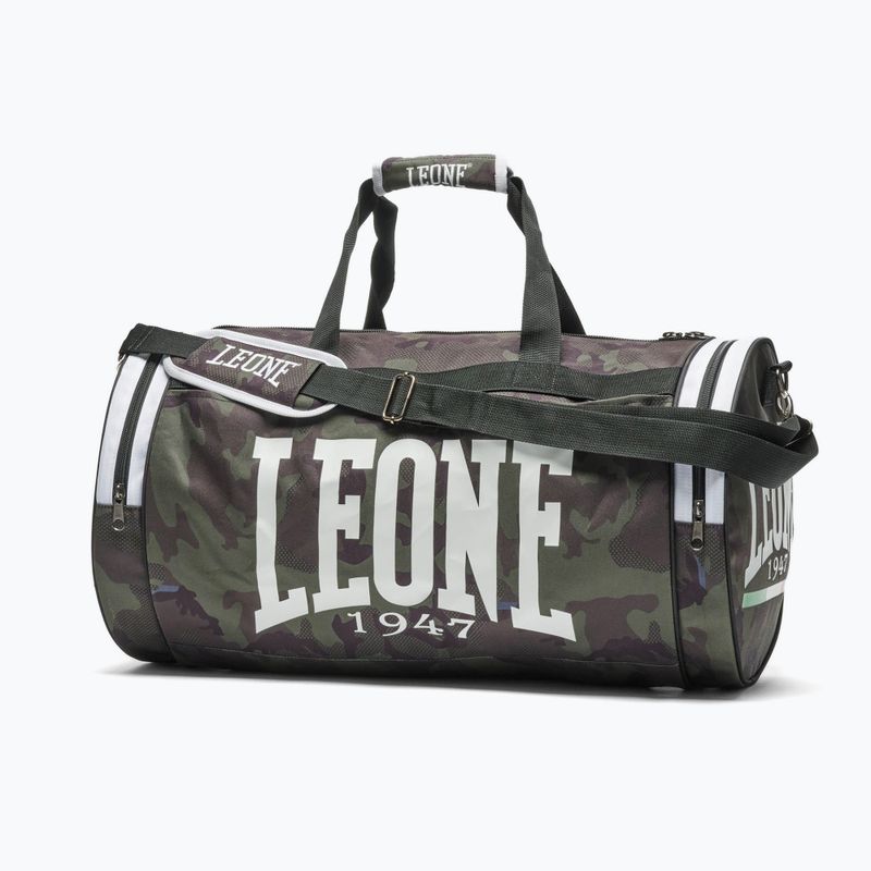 Tréningová taška LEONE 1947 Mimetic Camo Bag 45 l green camo 2